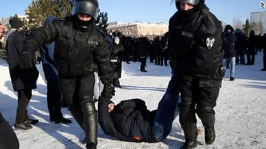 Russian Protester