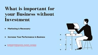 What is important for your business without investment