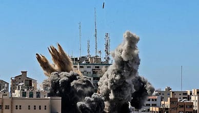 Israel Air Raid Al Jazeera and other media office in Gaza