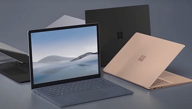 All new Microsoft Surface 4 laptop with all new colors