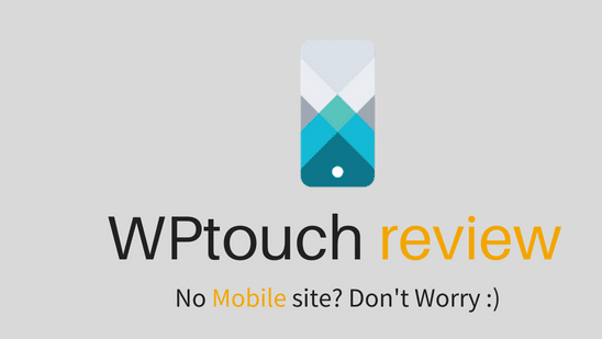 WP Touch photo. WP Touch Plugins is Necessary
