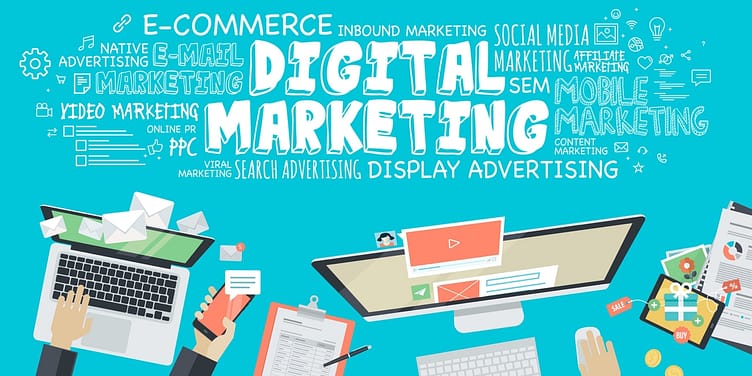 concept of digital marketing