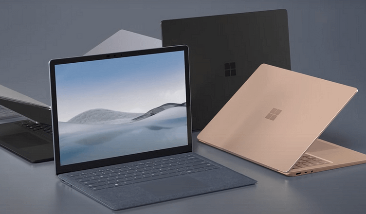 All new Microsoft Surface 4 laptop with all new colors